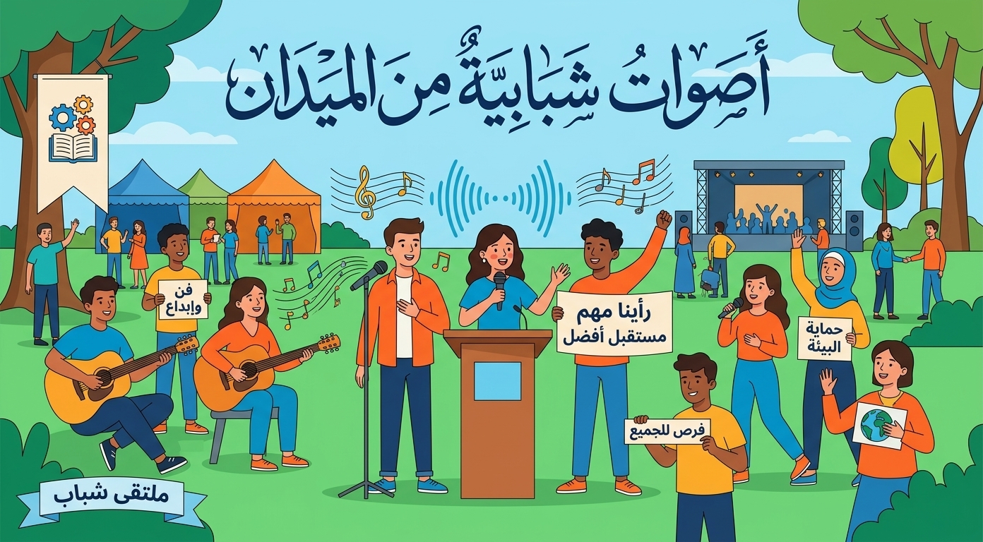 أصوات شبابية من الميدان