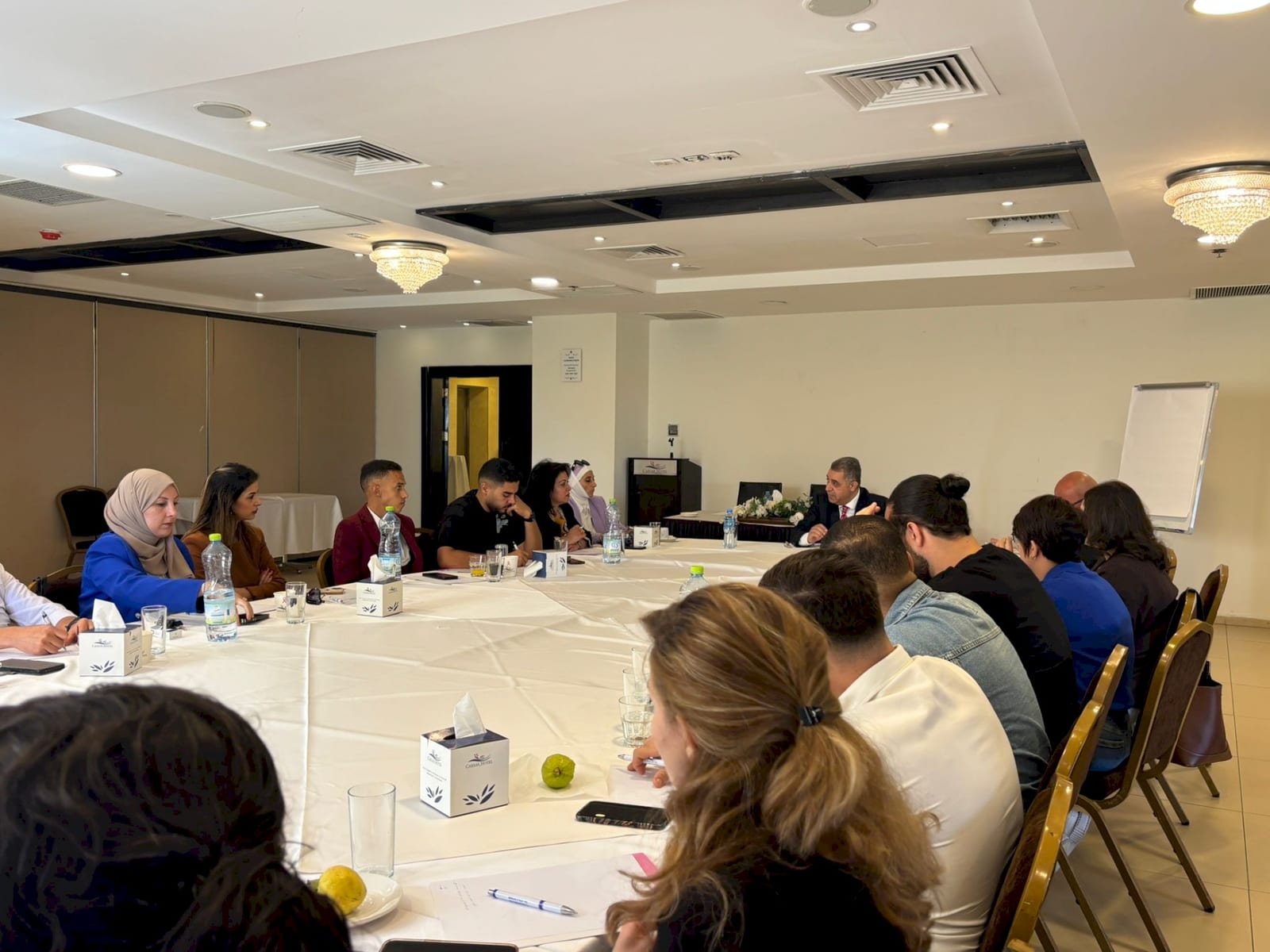 ACT holds the first founding meeting of the Mediators and Peacebuilders Network in Palestine with the support of the Swiss Federal Department of Foreign Affairs