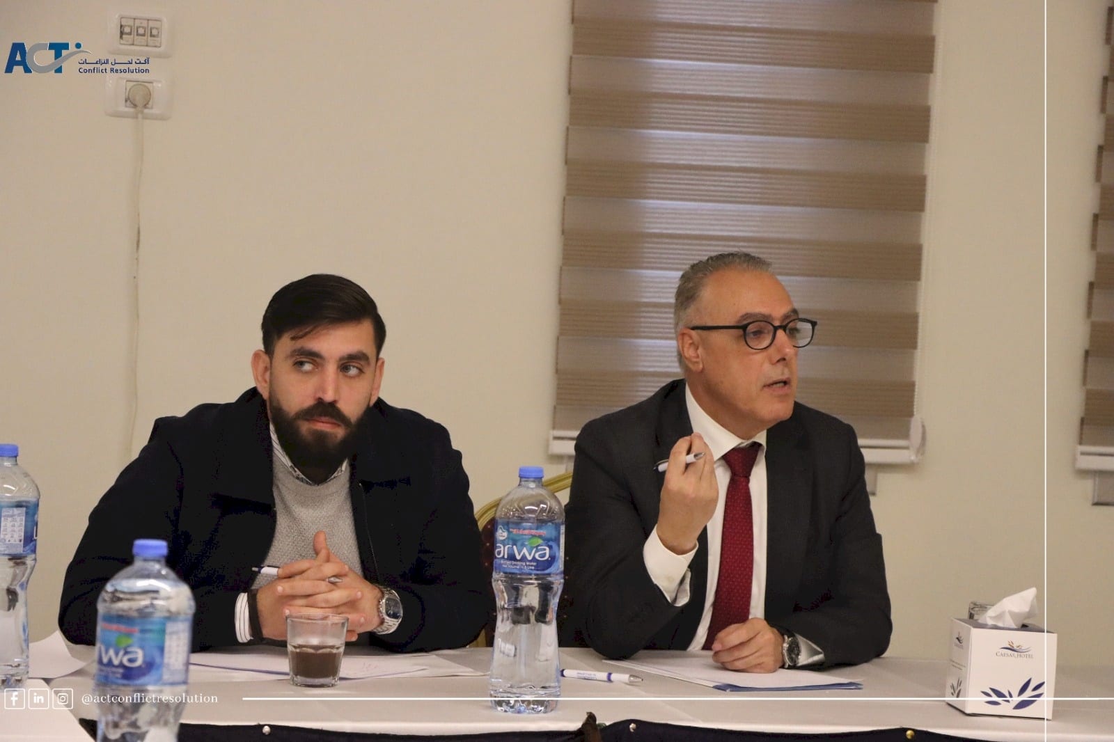 بيان صحفي : ACT تنفّذ تدريبًا متقدمًا حول كسر الجمود في عمليات الوساطة المجتمعية
